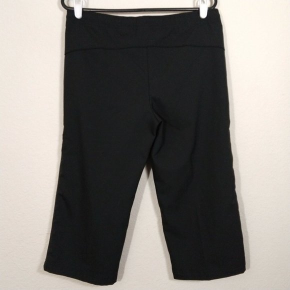 Nike Dri-FIT Womens Training Capri Pants Athletic Open Hem Sweatpants Sz S (32") - Picture 2 of 8